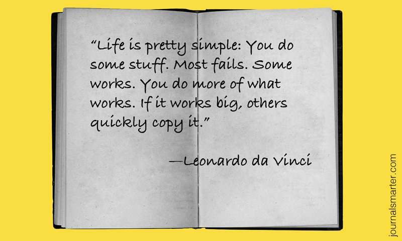 Quote from Leonardo DaVinci